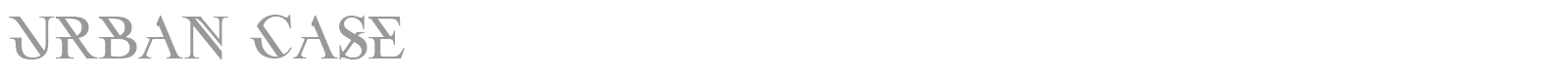 Urban Case font preview